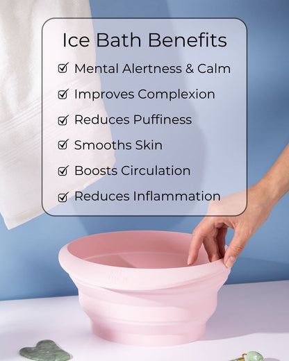 Soft Pink Icy-Mojo Facial Cold Plunge™
