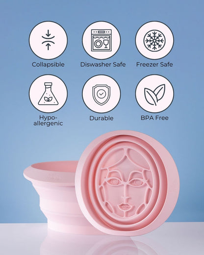 Soft Pink Icy-Mojo Facial Cold Plunge™